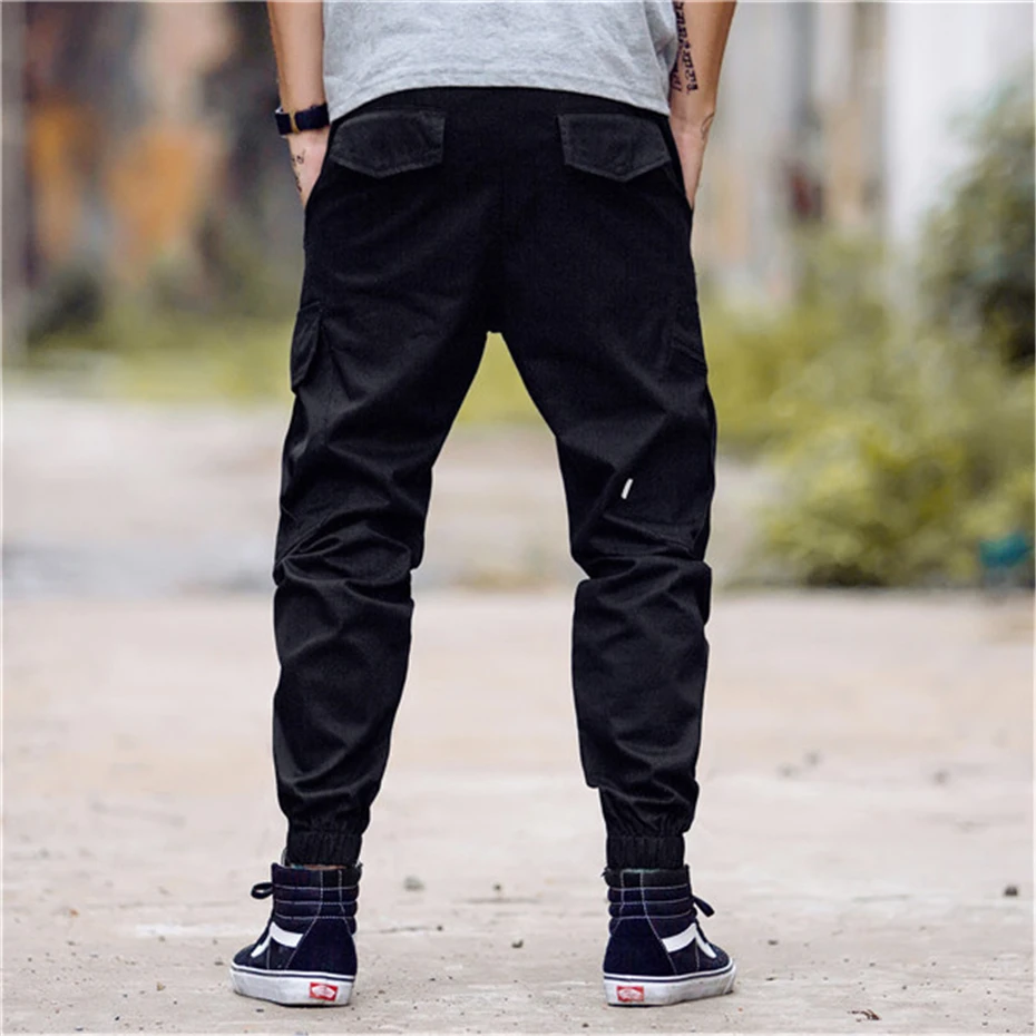 Хип уличная одежда длиной до бедер мужские камуфляжные штаны для бега мужские женские хлопковые брюки карго Брюки эластичный пояс шаровары для мужчин WJ184