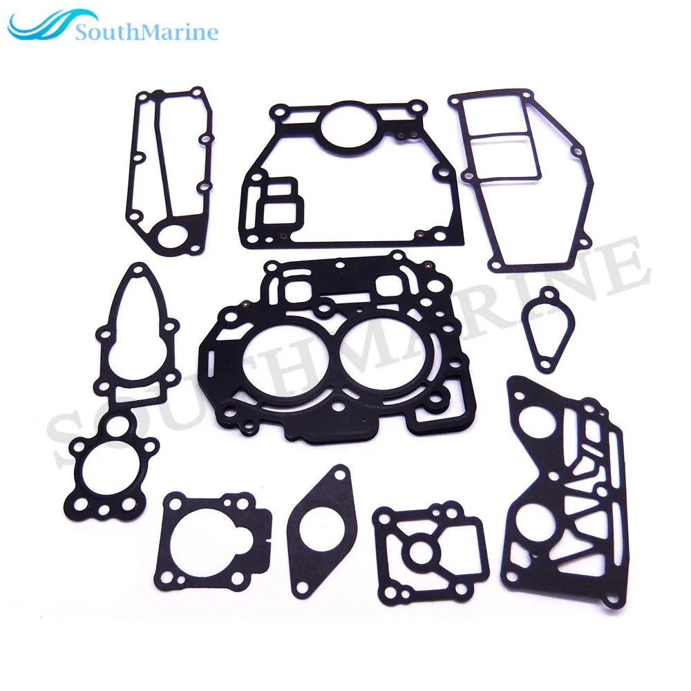 Boat 3V1-87121-0 3V1871210M Complete Power Head Gasket Set for Tohatsu Nissan / 05041395 for Evinrude Johnson 8HP 9.8HP 9.9HP