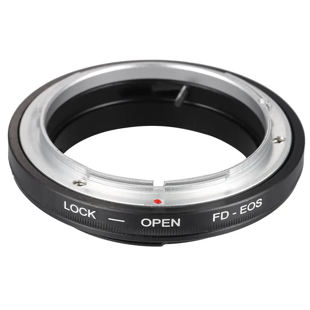 

For FD-EOS Lens Adapter Ring Camera Lens Adapter FD Lens to EF for EOS 450D 5D 550D 700D Mount No Glass for Canon EOS Mount