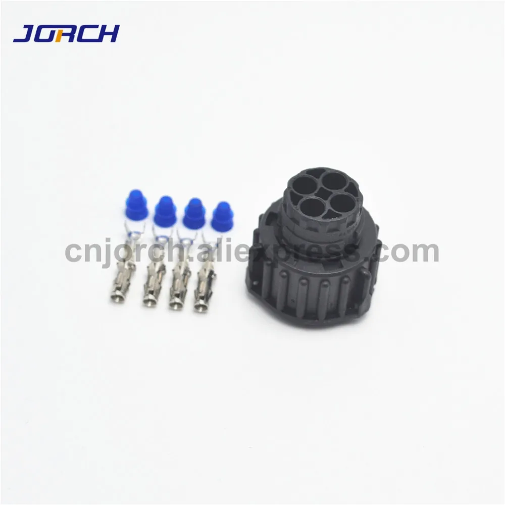 4 pinos tyco redondo a7, conector automático
