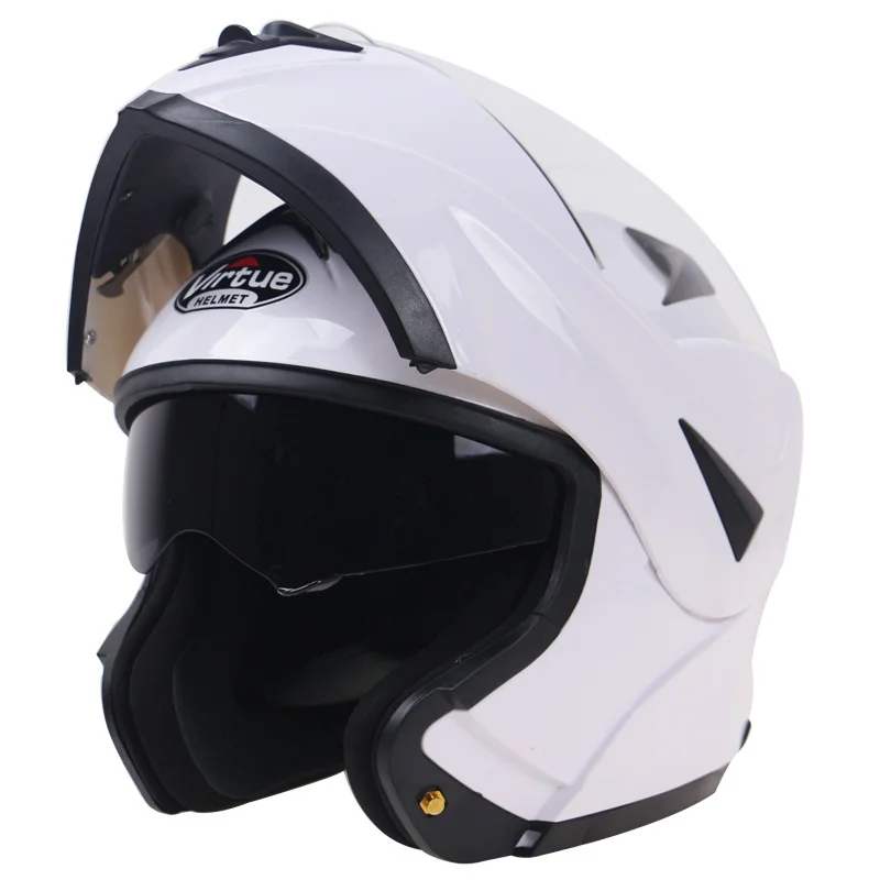 

Flip Up Racing Modular Helmet Dual Lens MotoRcycle Helmet Full Face Safe Helmets