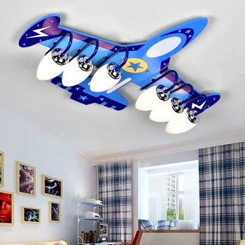 

DIY Acrylic Airplane LED Ceiling Light Modern Kids Bedroom Ceiling lamp decorative home indoor lighting