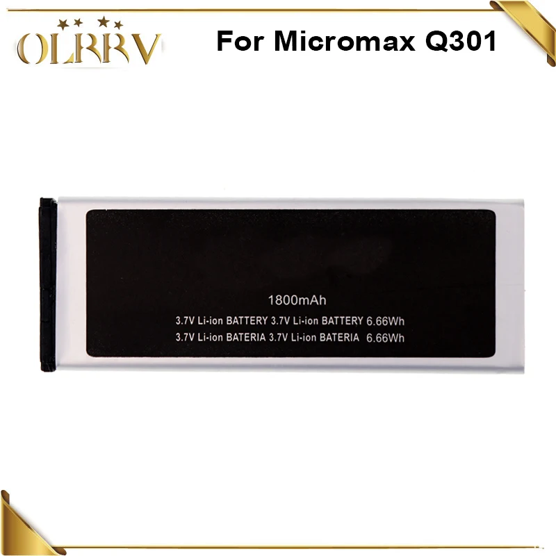 Высококачественный аккумулятор 1800 мАч для Micromax Q301 | Мобильные телефоны и