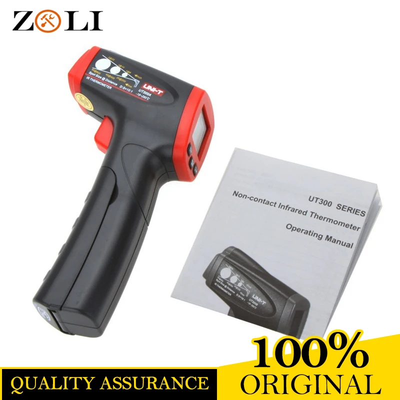 LCD Display UT300A Infrared Thermometer Measure Temperature From A
