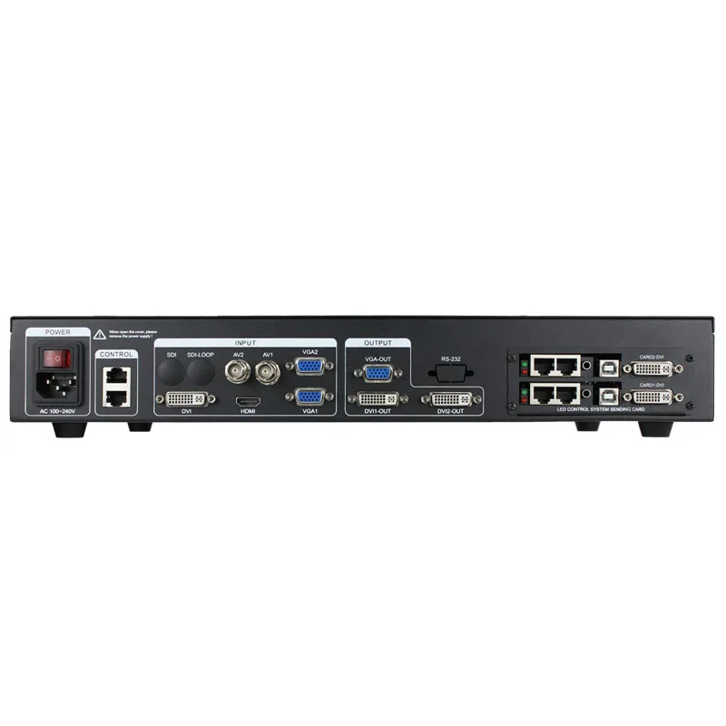 P3.91 indoor rental led screen video processor