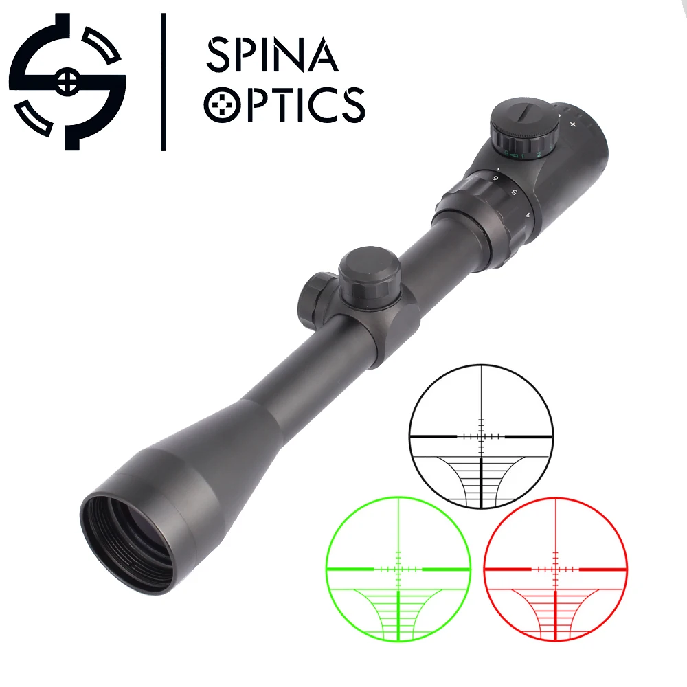 SPINA optique 3-9x40 EG portée de chasse en plein air réticule vue tactique chasse portées tactique lunette de visée portée de chasse
