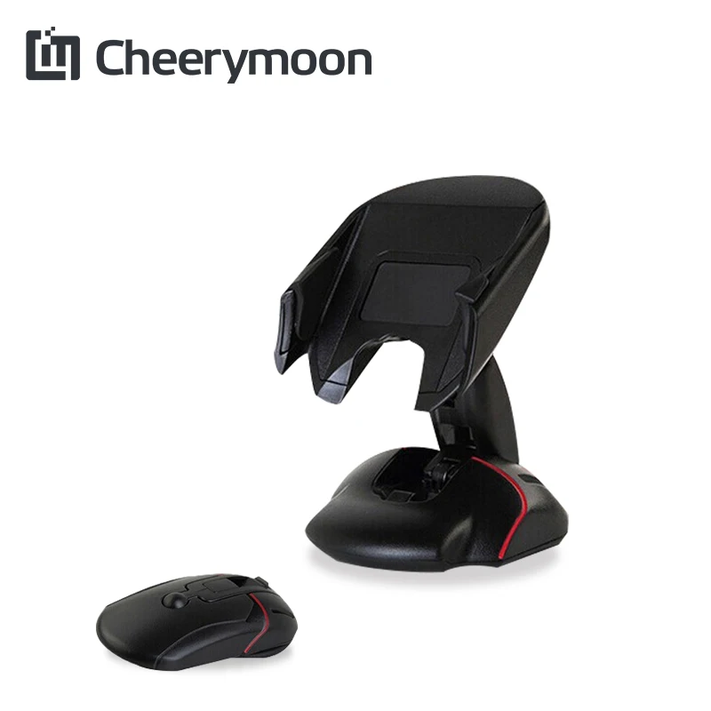 Cheerymoon Creative Mouse Lazy Stent Magnetic Car Phone Holder 360 Rotation Mobile Soporte Movil Bracket Stand For iPhone