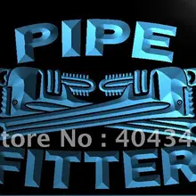 LK097-трубы Инструменты слесаря дисплей светодиодный неоновый свет знак