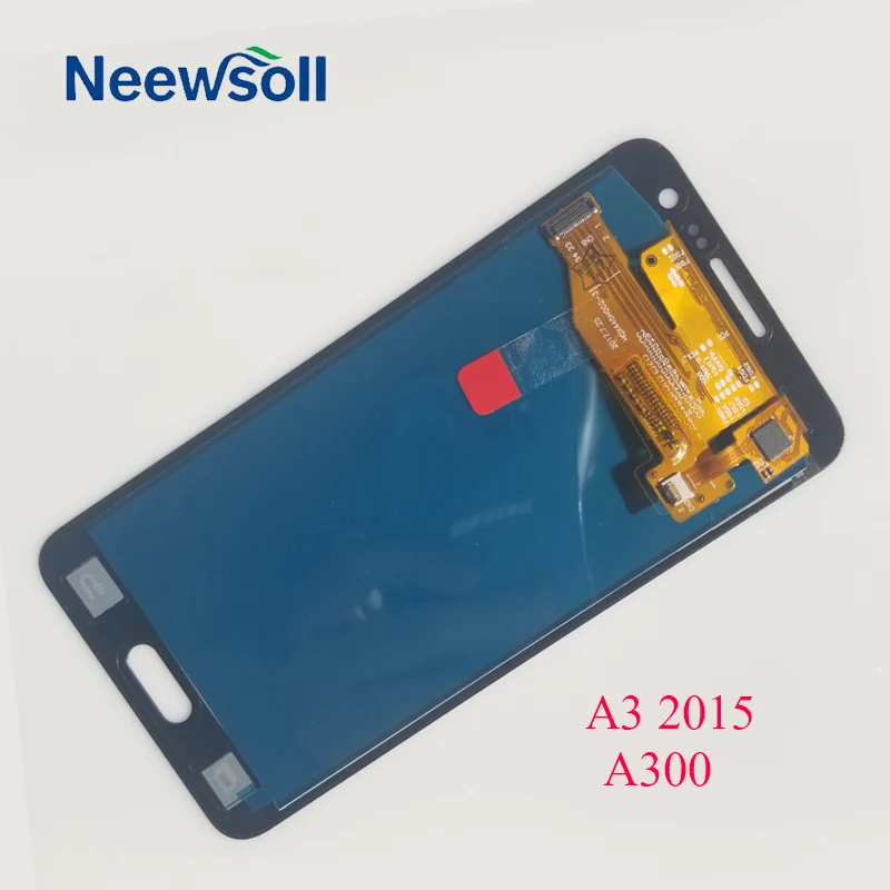 

Can Adjust Brightness For Samsung Galaxy A3 2015 A300 A300F A300M LCD Display+Touch Screen Digitizer Assembly