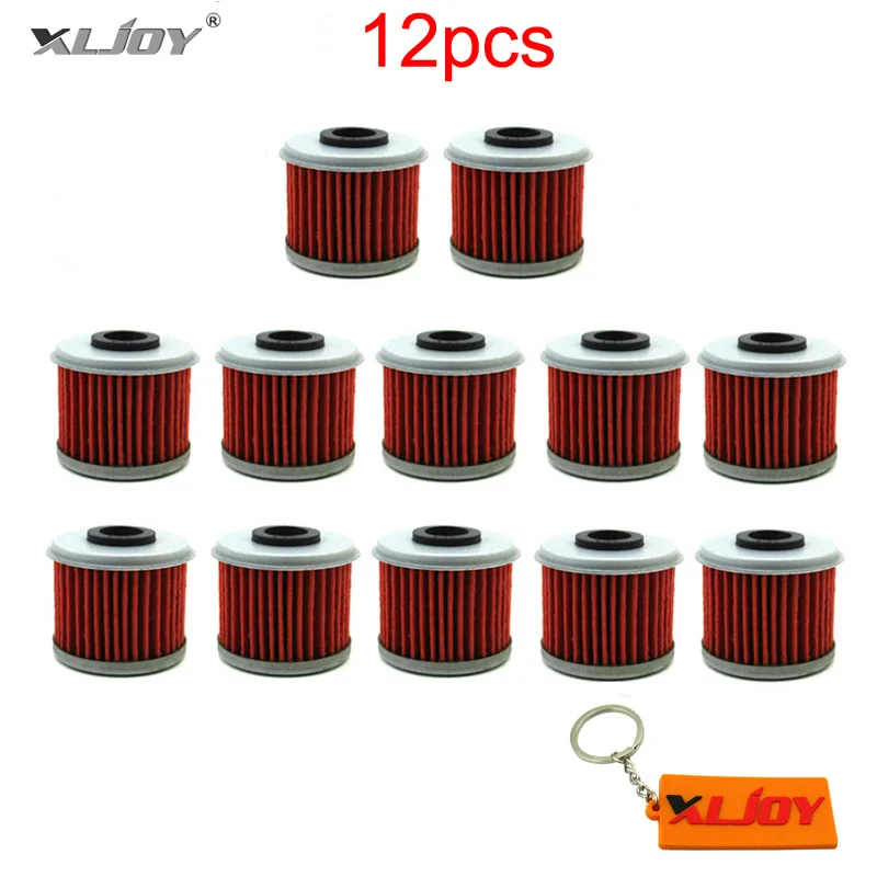 

12x Oil Filter For Honda TRX450R TRX450ER CRF450X CRF450R CRF250X CRF250R CRF150R CRF150F CRF 150F 150R 150RB 250R 250X 450R