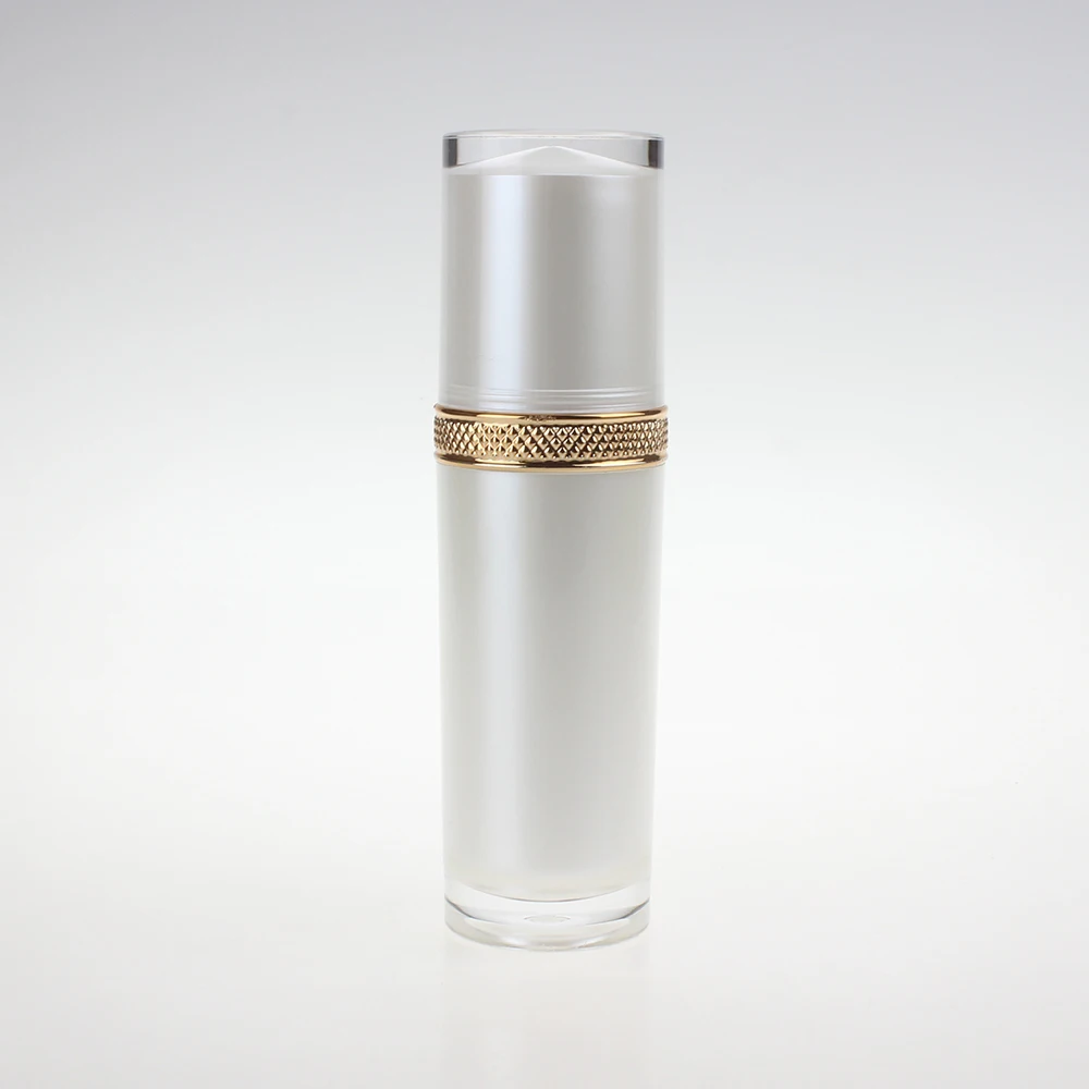 

New style empty 30ml acrylic bottle for lotion/cream/serum, skincare packaging 1 oz plastic pump bottle