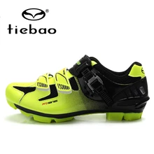 TIEBAO Professional MTB велосипедная обувь нейлон-стекловолокно подошва дышащий велосипед горный велосипед обувь Мужчины Женщины самоблокирующаяся обувь