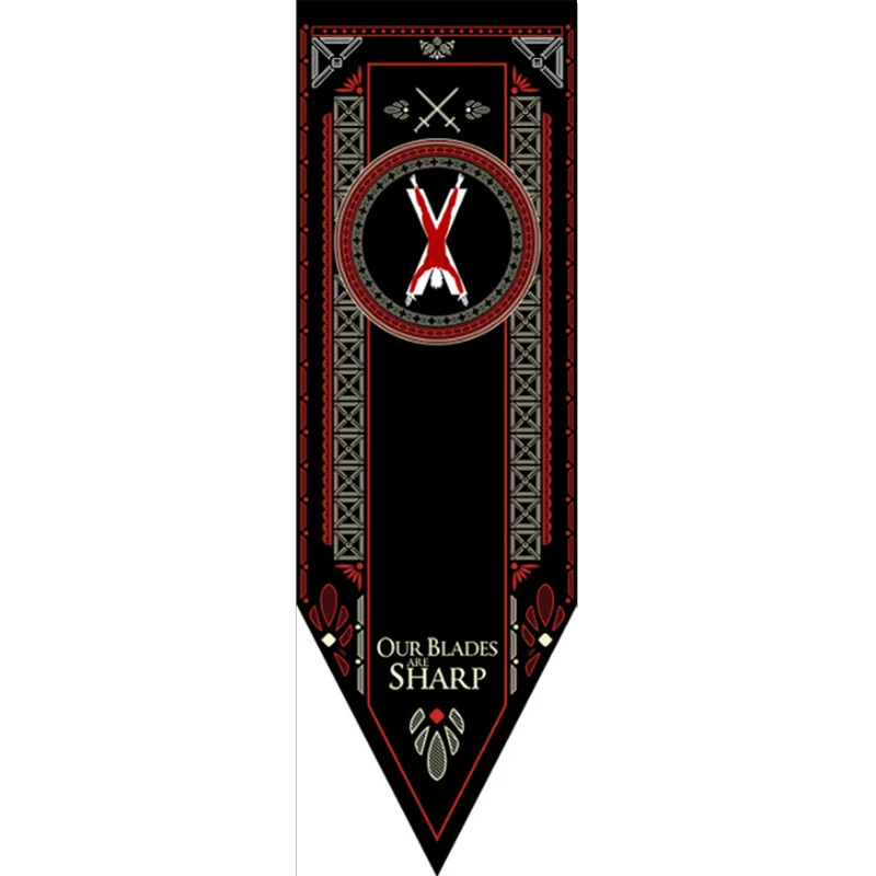 Игра престолов Старк флаг Семьи Флаг домашний декор волк Дракон полиэстер престолов баннер флаг игры украшения - Цвет: Bolton