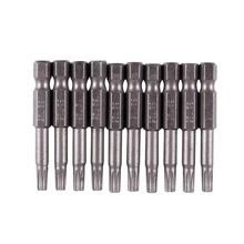 Аппаратная часть Магнитная 4x50 мм T25 Тип Torx отвертка бит 10 шт
