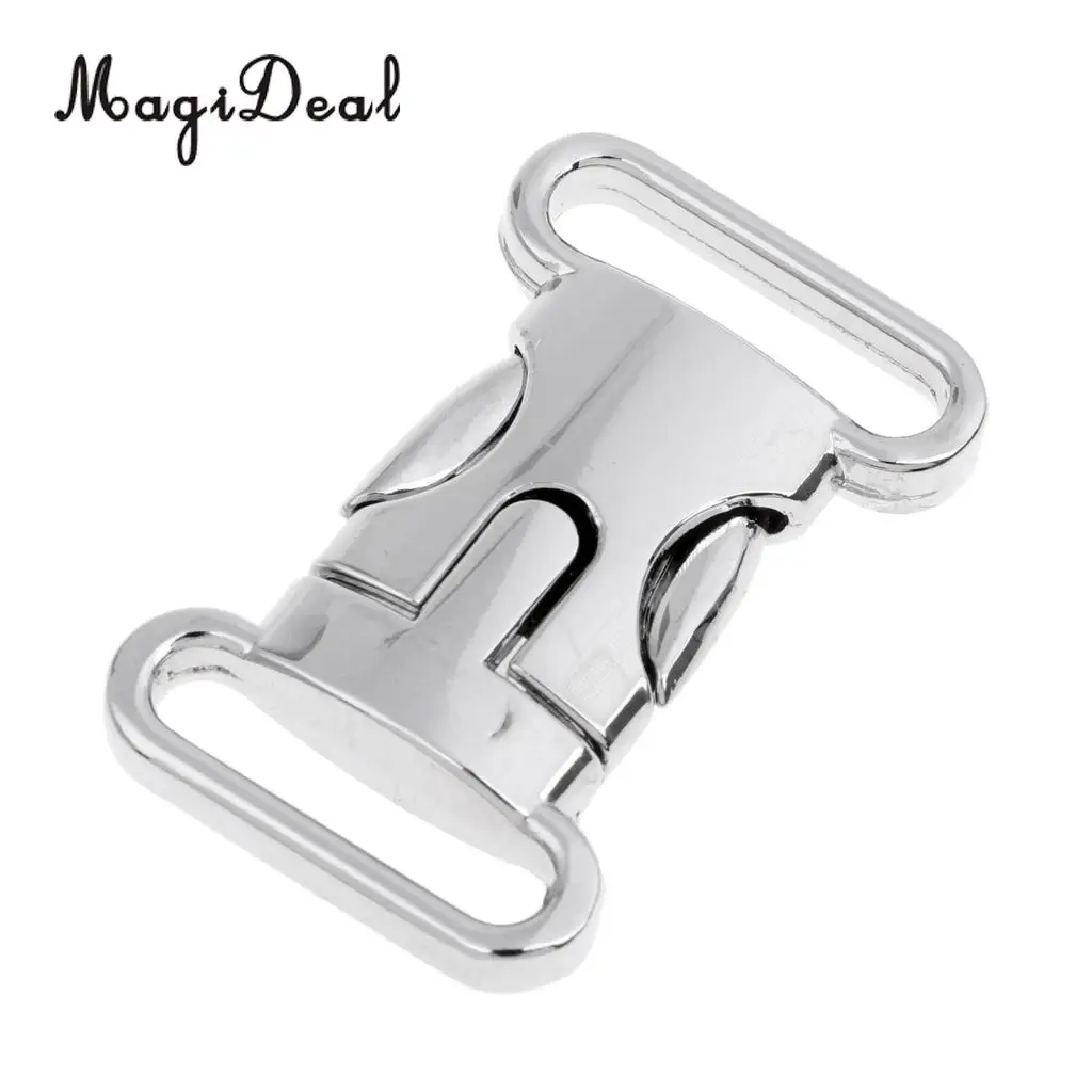 MagiDeal Metal Side Release Buckle for 20mm Backpack Webbing Strap/ Luggage Belt/ Paracord Bracelet Accessories