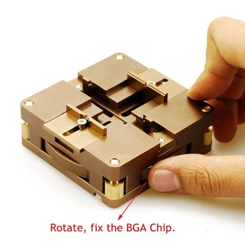 BGA Reballing Station with Magnet Auto Adjust BGA Reballing Kit Support Retangle Chips2