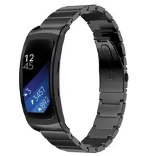 HL браслет из натуральной нержавеющей стали смарт часы ремешок для samsung gear Fit2 drop Прямая oct20