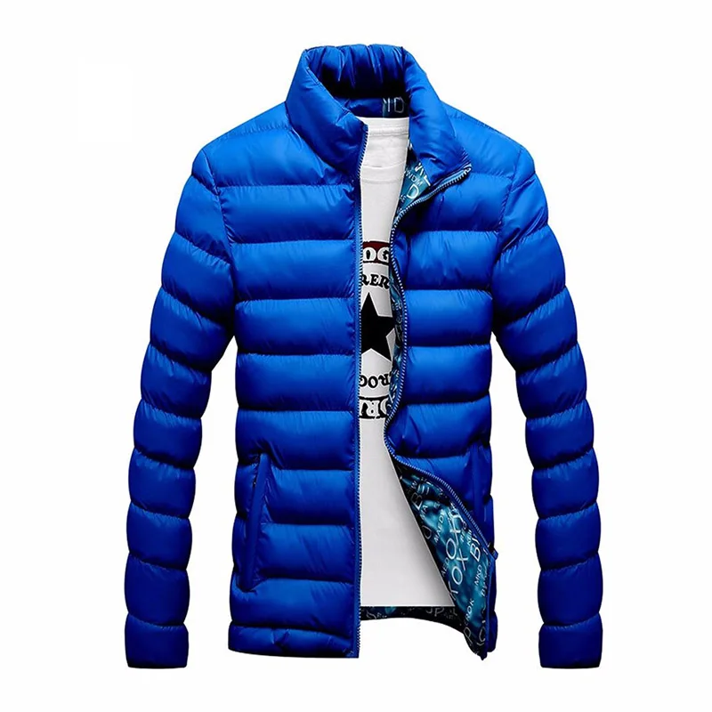 Hot ماركة عصري نوعية الصلبة المفتوحة غرزة سستة السترات الرجال الشتاء عارضة سليم الوقوف رجالي سترة يندبروف السترات معاطف