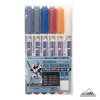 

Mr.Hobby GSI MrHobby GMS112 Gundam Real Touch Marker Set 1 Model Paint Modeling Hobby Paint DIY