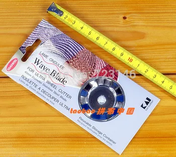 

KAI 45MM wave blade Kai Wheel Rotary Cutter Rotary Cutter Blades 5045WBL for Fiskars, Olfa, Clover, Kai & More AU MADE IN JAPAN
