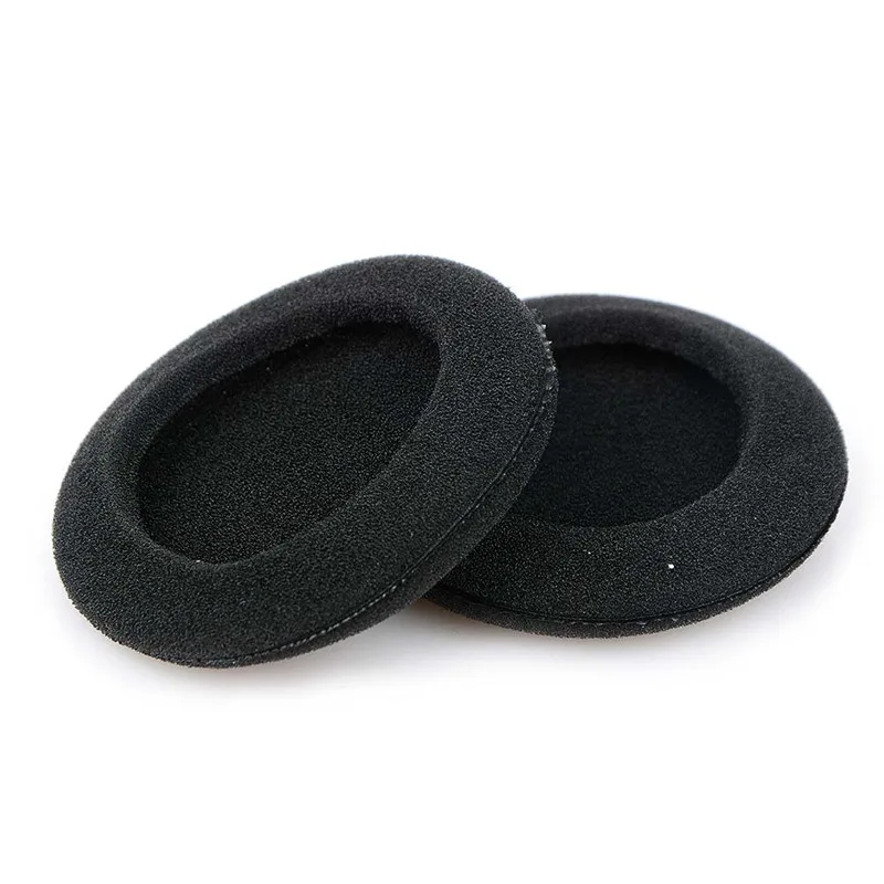10Pcs 2*50mm Soft Foam Headphone Earpads Replacement Sponge Covers Tips