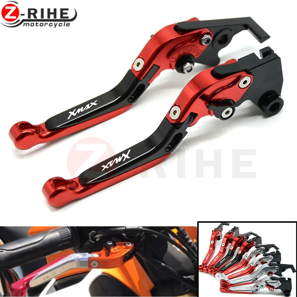 

For YAMAHA X-MAX 300 XMAX X MAX 300 2016-2018 2017 Motorcycle Levers Adjustable Folding Extendable XMAX 300 Brake Clutch Levers