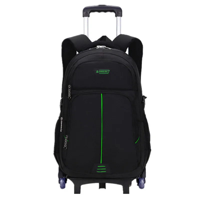 

Trolley Children School Bags Mochilas Removable Kids Backpacks 6 Wheels Large Capacity Backpack Luggage For Boys Backpack Escola
