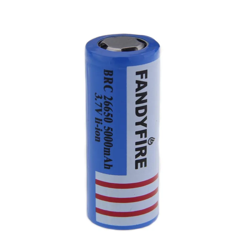 

FandyFire 26650 3.7V 3500mAh Rechargeable Battery