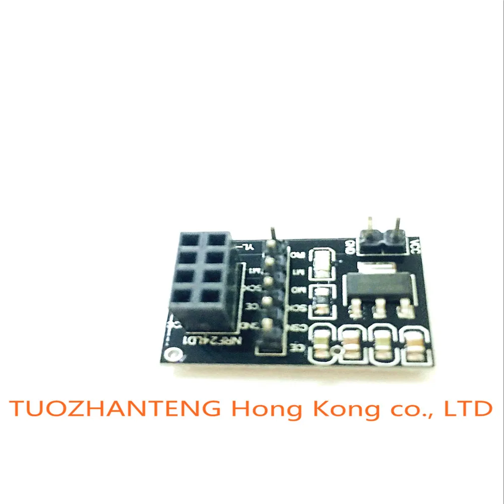  1pcs New Socket Adapter plate Board for 8Pin NRF24L01 Wireless Transceive module 51 