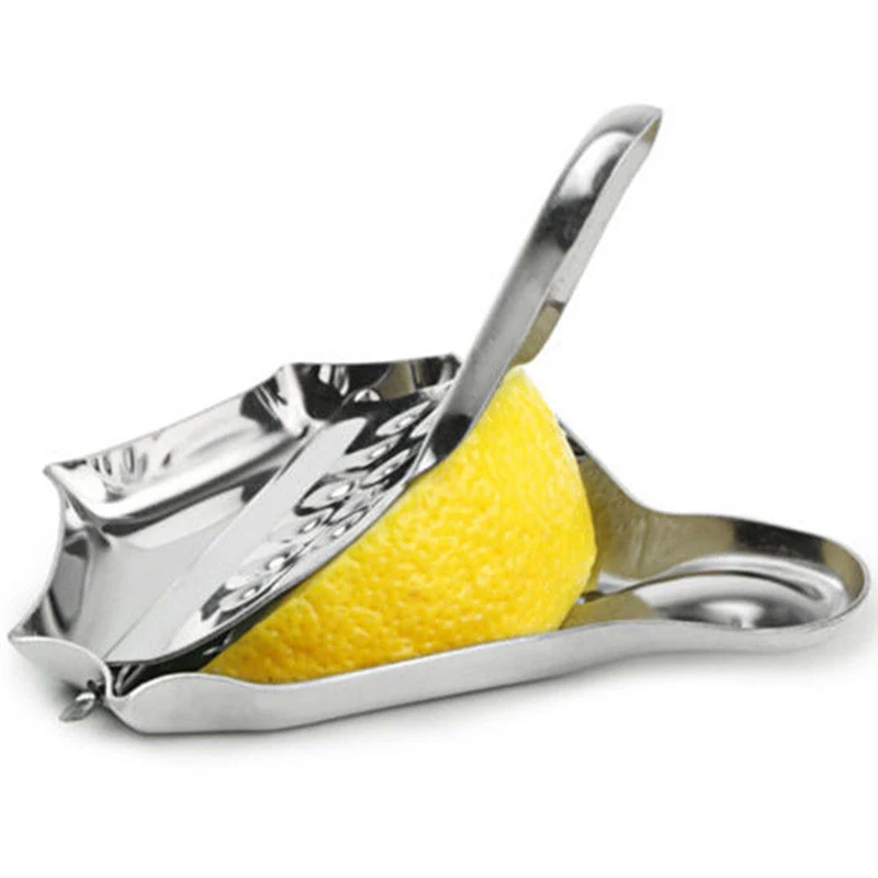 Lemon Squeezer Stainless Steel Clip Kitchen Bar Orange Lime Juicer Hand Press Tool Wedge Fruit Tools | Дом и сад
