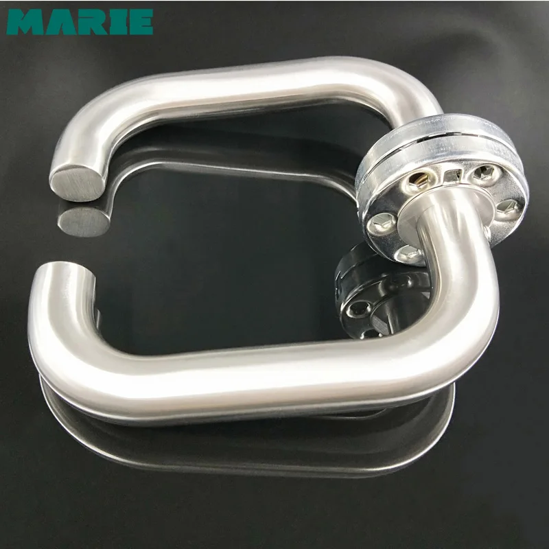 LH1002 New stainless steel 304 lever door handle,interior door lever handles,tube entry lever handle