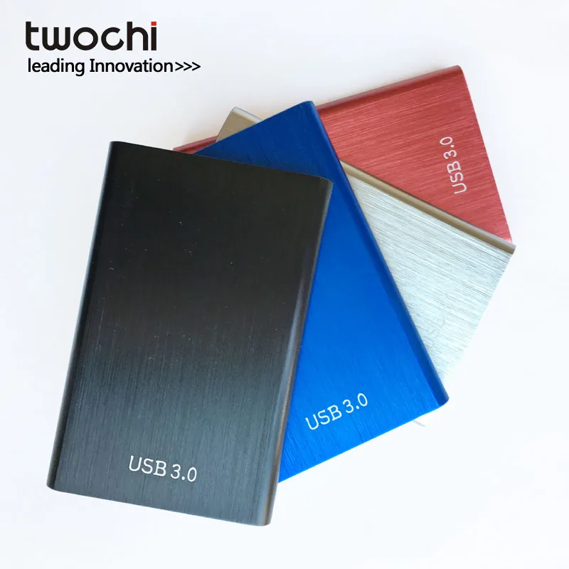 TWOCHI металлический цветной HDD 2,5 ''120 GB внешний жесткий диск USB3.0 HD портативный накопитель для ПК/Mac Plug and play