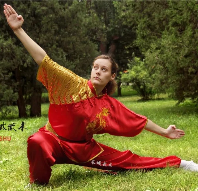 Боевая одежда tai chi одежда с коротким рукавом Одежда для выступлений Moring упражнение для китайского кунг-фу костюм ropa china