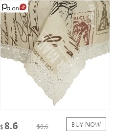 Европейский льняной скатерти прямоугольник креативный газетный буквенный принт салфетки скатерть домашний декор для гостиной скатерть