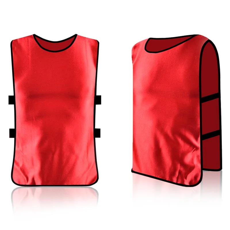 Sports Training Bibs Vests Tops for Basketball Netball Cricket Soccer Football Rugby 13 Colors One Size Running Vests