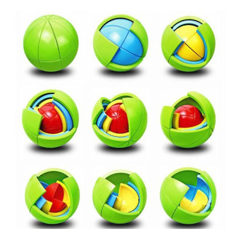 Mylb новый волшебный 3D Интеллектуальный шар головоломка игра обучение для детей IQ