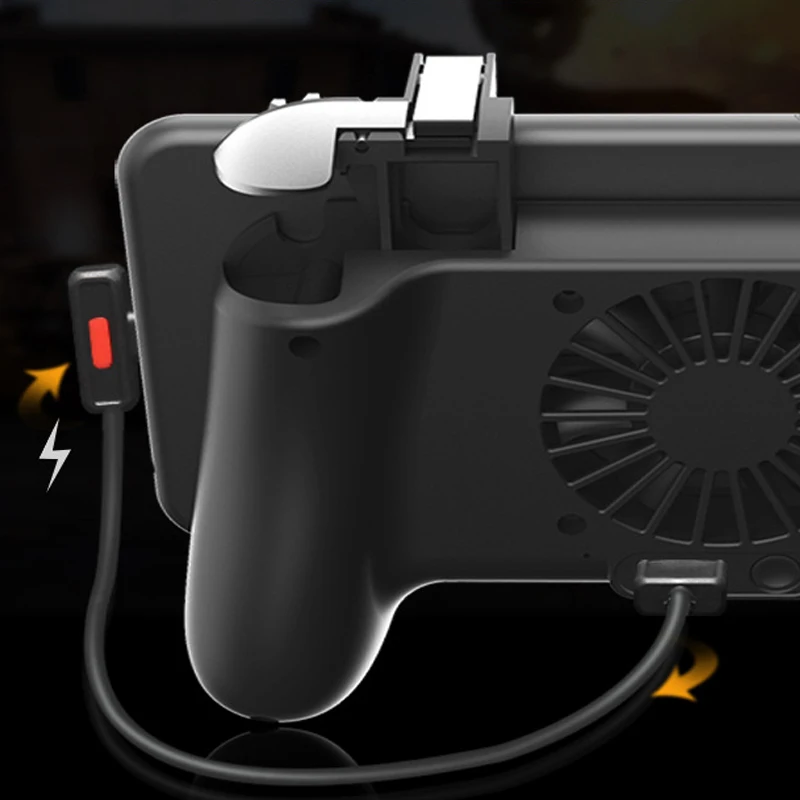 Pubg Controller Gamepad Pubg Trigger for Iphone Android Heat Sink for Mobile Phone Shooter Trigger Fire Button Gamepad