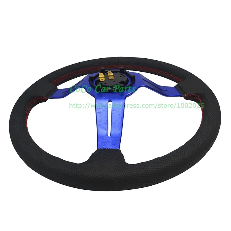 ND real leather car steering wheel  (7)