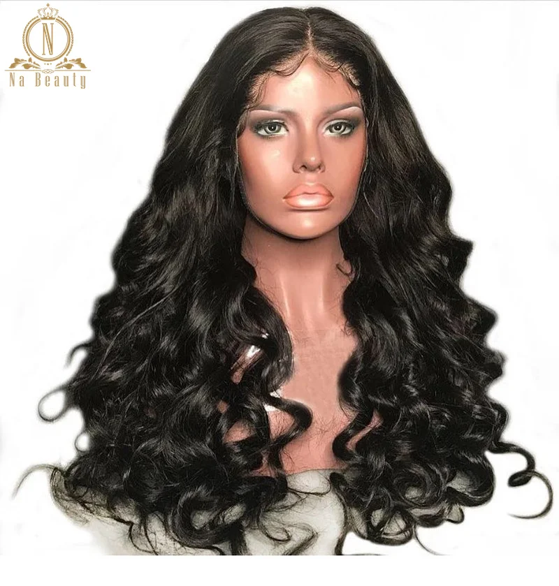 250 High Density Loose Body Wave 13x6 Lace Front Wig Lace ...