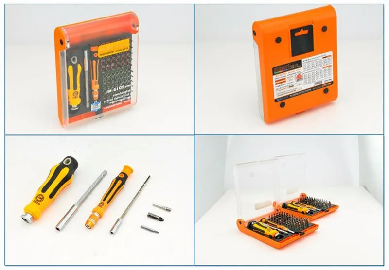 JAKEMY Набор отверток JM-6110 Мультитул Torx отвертка Kit сотовый телефон ремонт Вентилятор компьютера PC ноутбук ремонт дома