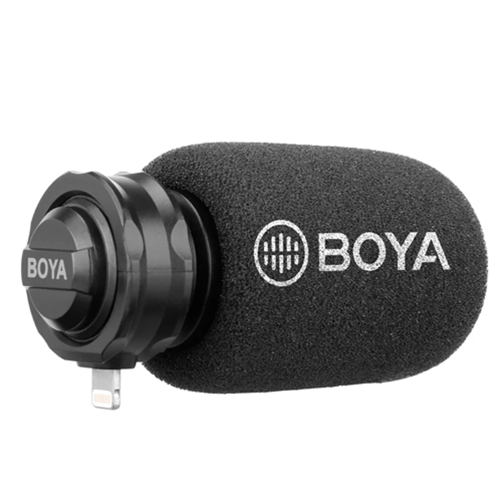 BOYA BY-DM200 стерео микрофон для iPhone Xs Xr X 8 7 6s 6 Plus SE 5c 5S iPad mini 4 3 2 Pro Air 2 Nano iPod Touch 6 5 Vlog Mic
