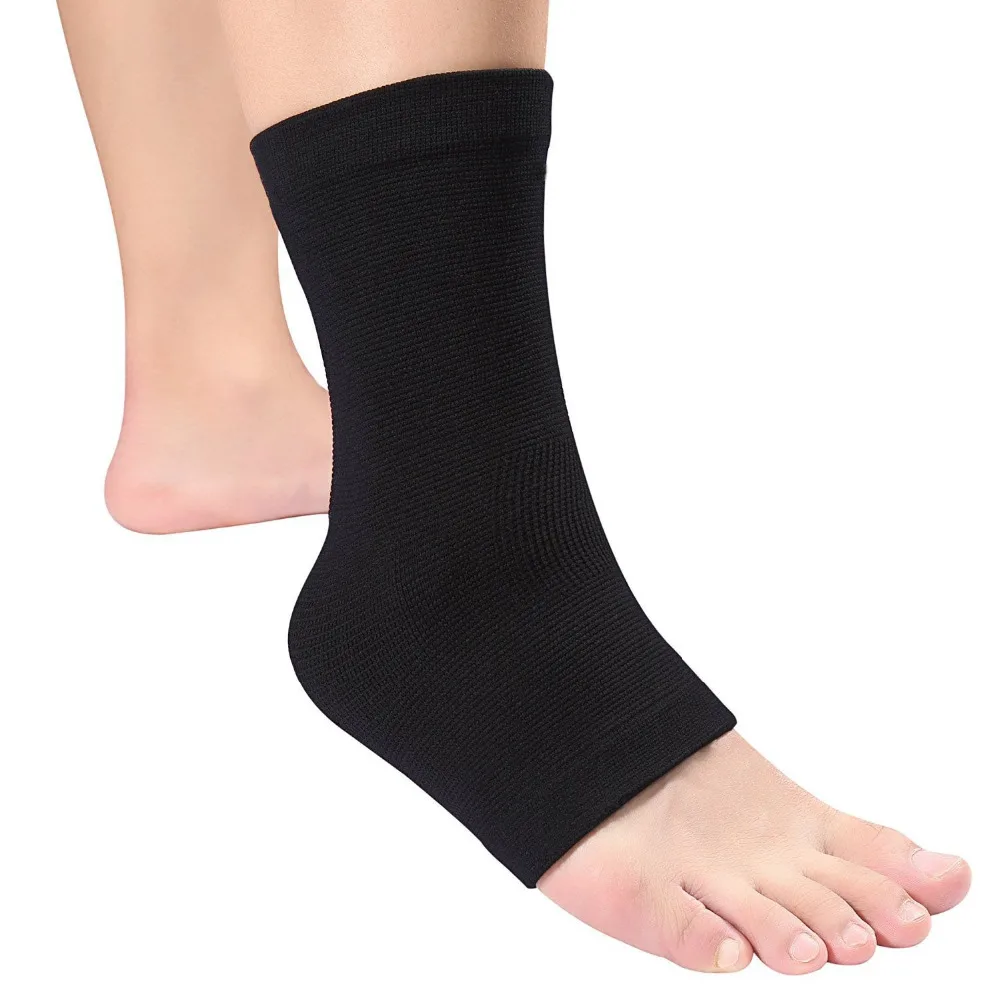 

Yosoo Elastic Ankle Support Brace Foot Guard Sprains Injury Wrap Bandages Strap Breathable Ankle Protector For Soccer/Basketball