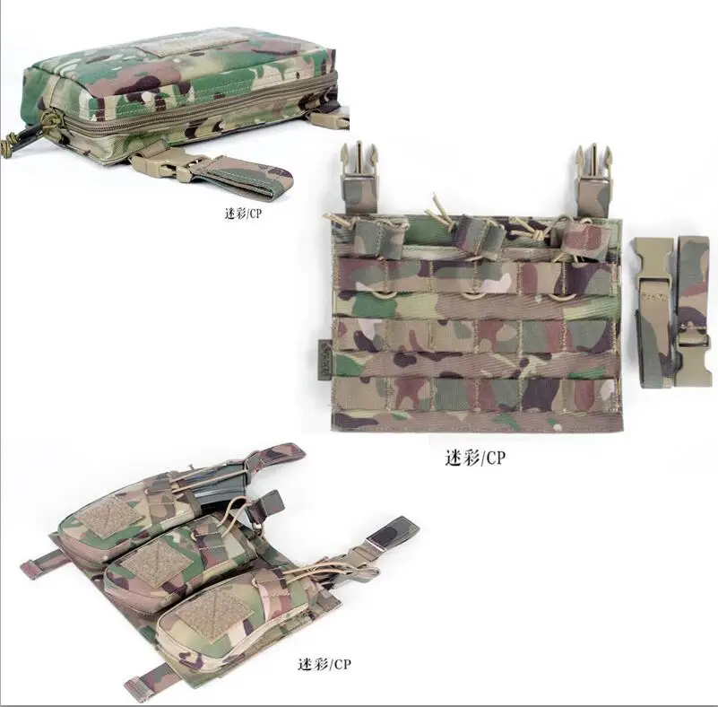 Тактический жилет модуль Посылка на открытом воздухе армии Вентиляторы поставки CS оборудование АК MOLEE доска сумка