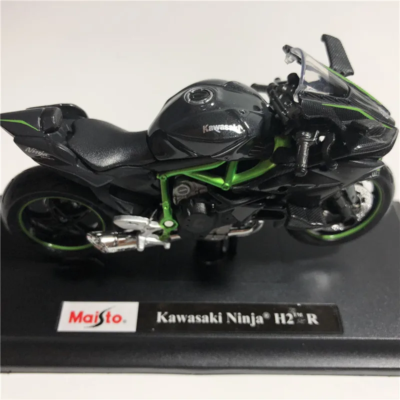 Maisto 1:18 KAWASAKI NINJA H2 R мотоцикл литья под давлением сплав модель игрушки черный ниндзя H2R мотоцикл коллекция подарок