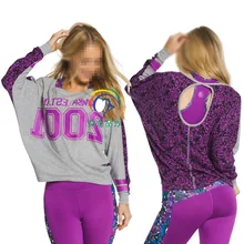 Код неисправности специальные чистые товары Леггинсы для йоги и аэробики Бодибилдинг уменьшить ролик танцевальный костюм-платье с длинными рукавами