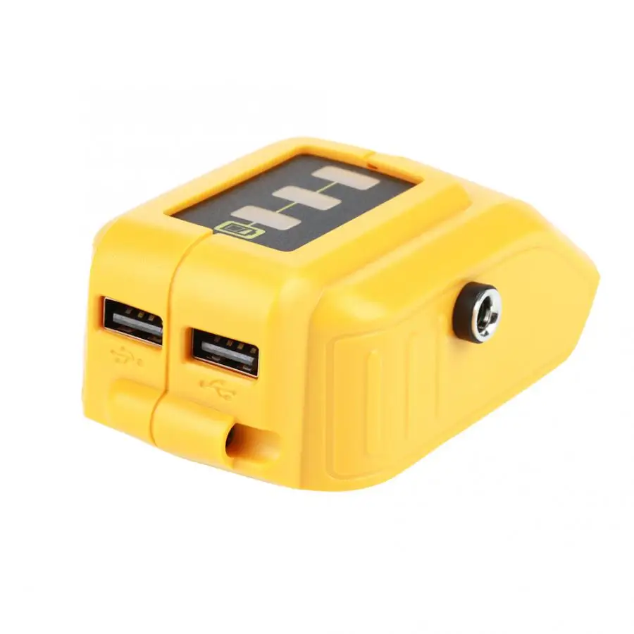 

2pcs DCB090 USB Mobile Charger Adapter with 5V 1A/2.1A 12V 1A Output Port for Slide Battery
