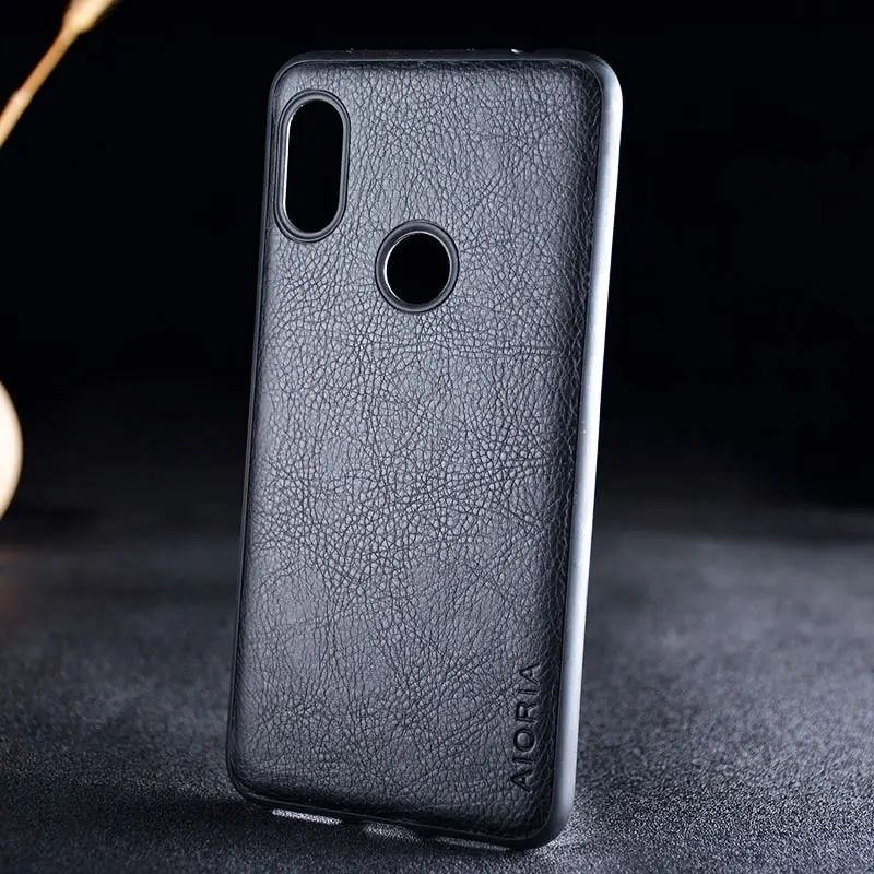 

Case for Xiaomi Redmi Note 6 Pro coque luxury Vintage Leather skin with Slot phone cover for xiaomi redmi note 6 pro case funda