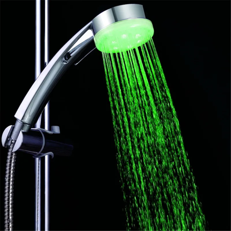 Воды glow один Зеленый цвет для ванной смеситель для душа с коробкой цвета 8008-A9