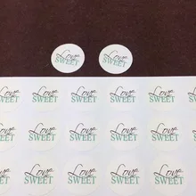 300 шт белая бумажная Уплотнительная наклейка s для свадьбы День Святого Валентина очаровательные подарочные украшения наклейки принимаем логотип на заказ 2 стиля