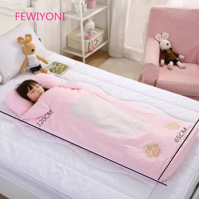 Children S Autumn And Winter Cotton Sleeping Bag Autumn And Winter Cotton Sleeping Bag